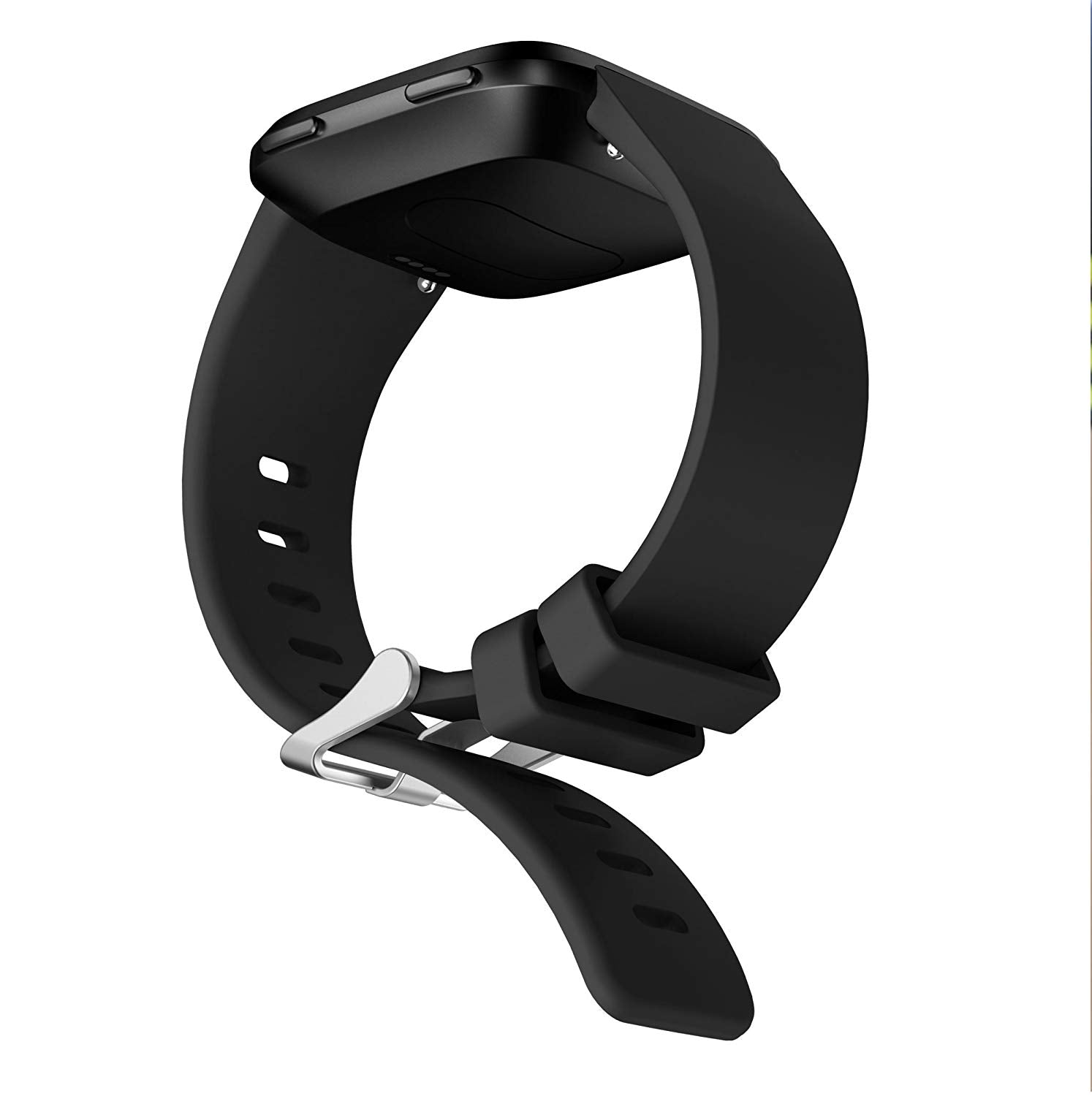 Black Wristband for Fitbit Watch Versa 2