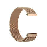 Metallic replacement rose gold Fitbit Watchstrap in rose gold