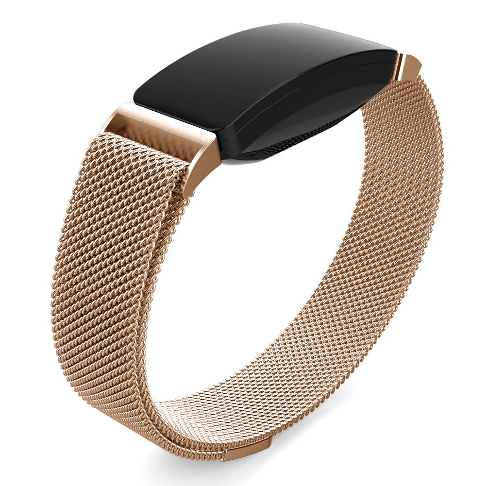 fitbit inspire rose gold strap