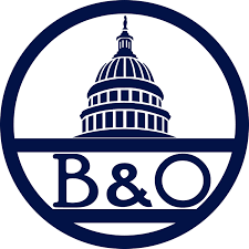 B&O Baltimore & Ohio Railroad Company Logo