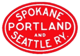 SP&S Spokane Portland & Seattle Railway Railroad Company Logo