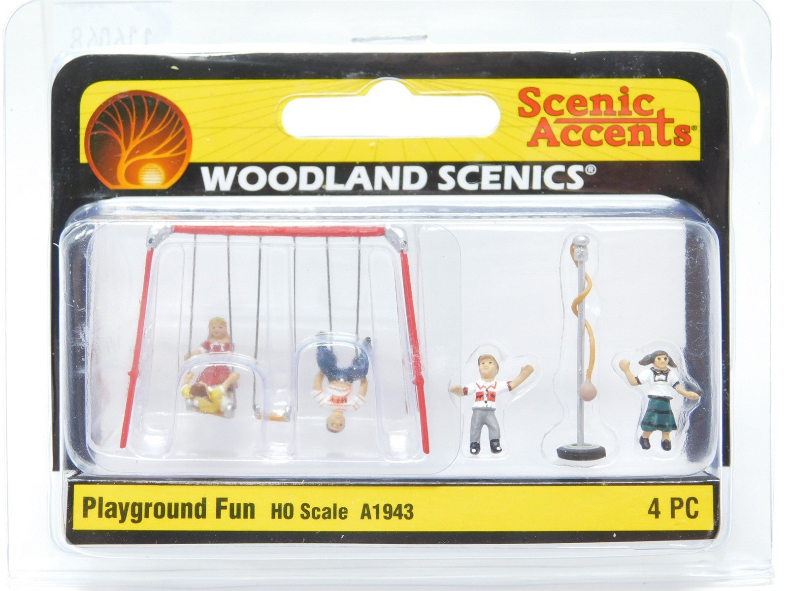 HO Scale Woodland Scenics A1923 Family Fishing Scenery People