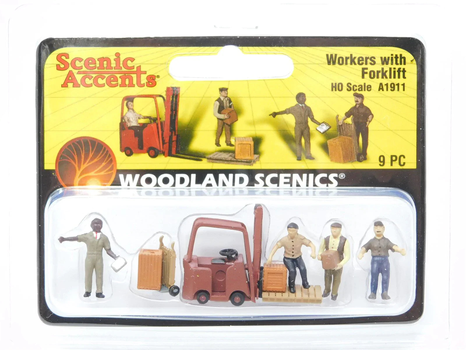 HO Scale Woodland Scenics A1923 Family Fishing Scenery People