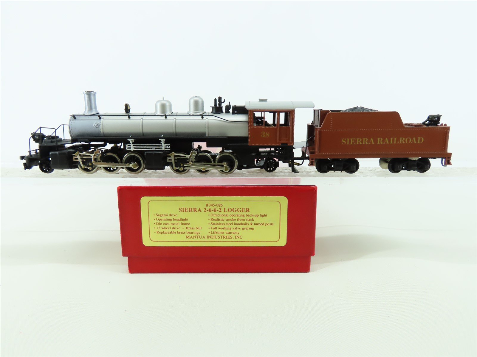 Red Brass HO Model Railroad Locomotives for sale
