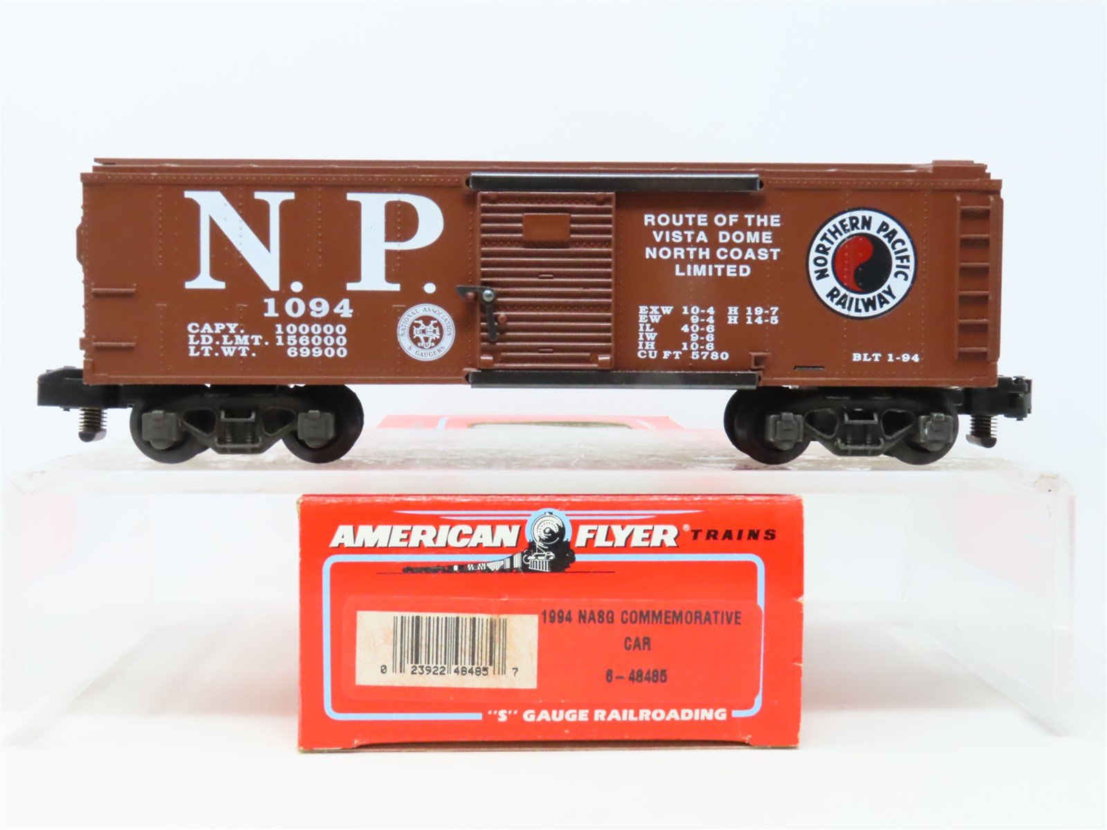 S Scale American Flyer 6-48531 Chessie System Flatcar w/Cable Reel