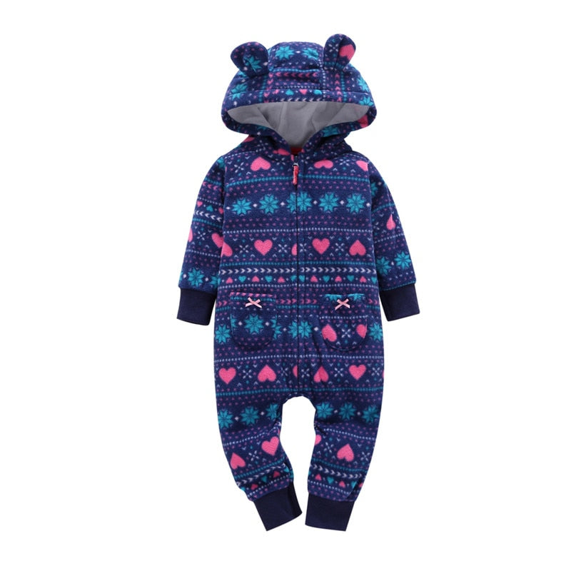 bear hoodie romper