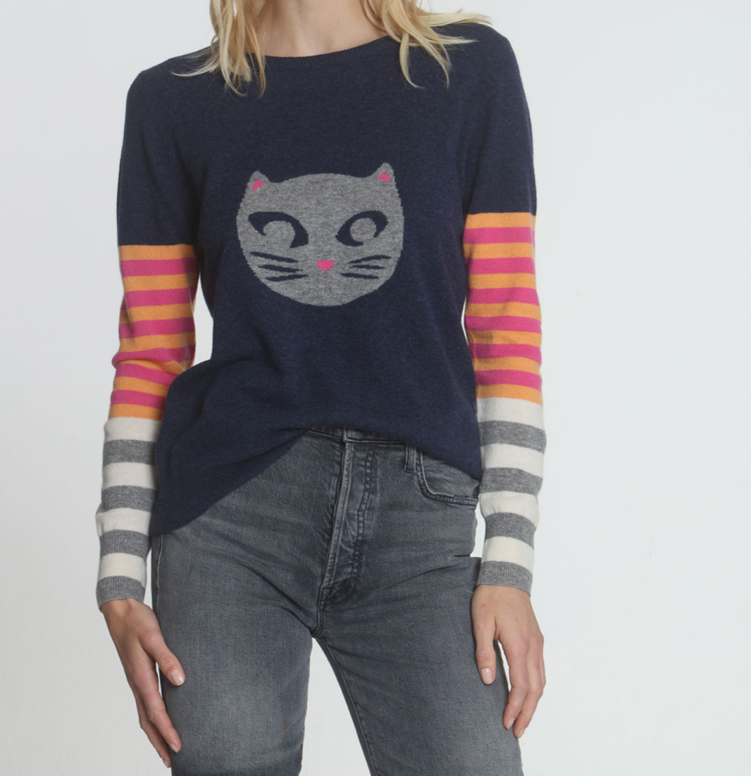 mouw Ochtend scheuren L+T Kit Kat Sweater – Two Skirts