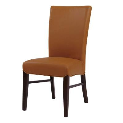 Milton Vintage Caramel Bonded Leather Chair - Sui Generis ...