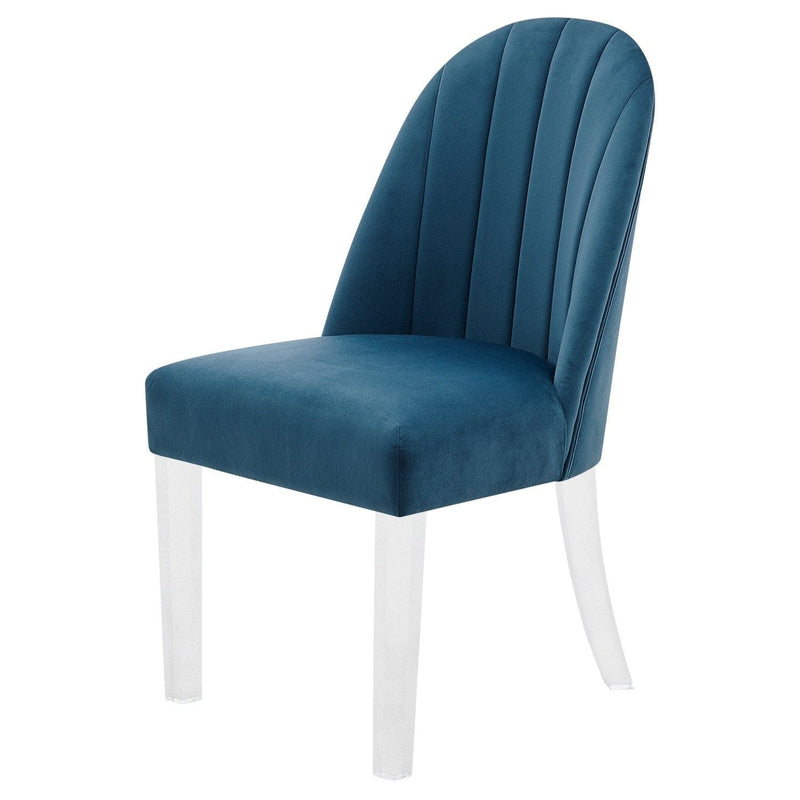 Iconic Home Mullen Velvet Dining Side Chair Set of 2-