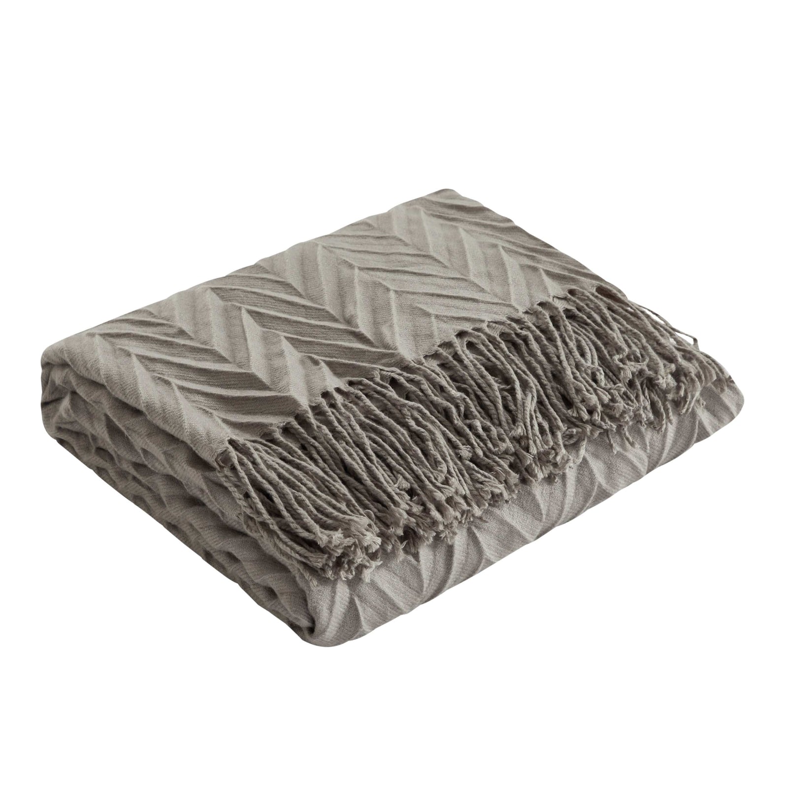 Foremost Ruched Throw Blanket