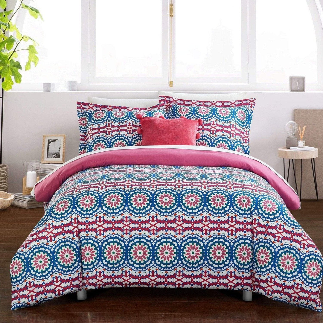 bohemian print duvet cover