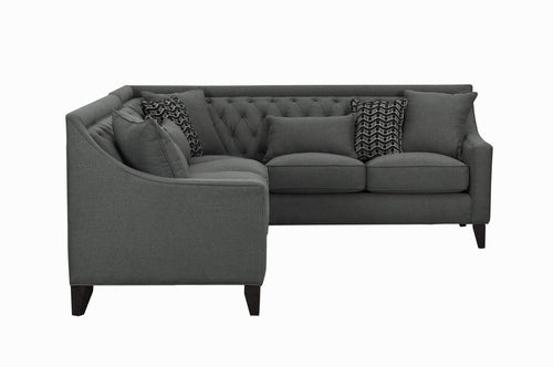 Cami Gray Corner Sofa Left Side