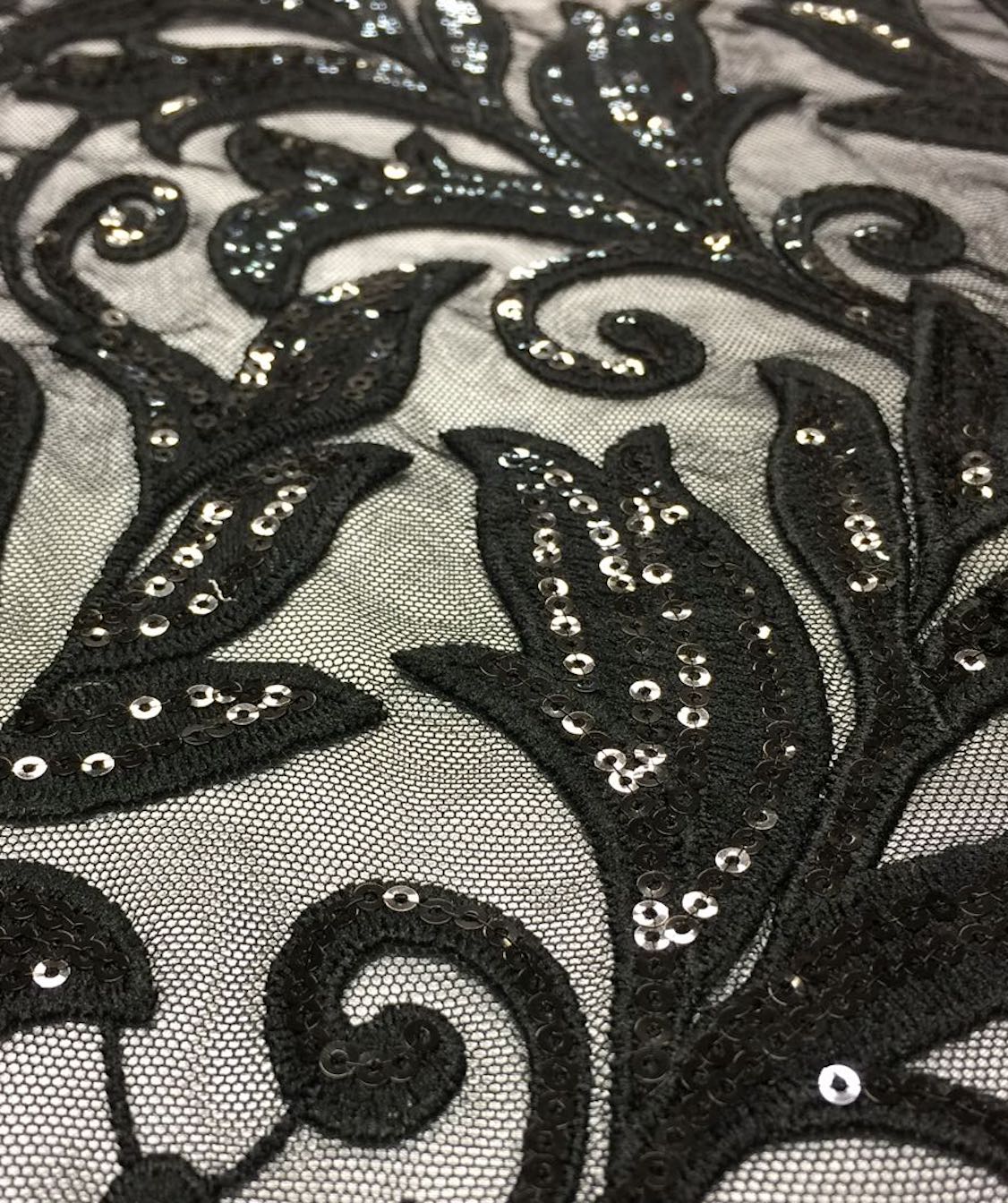Royal Sequin Lace – Diana Fabrics