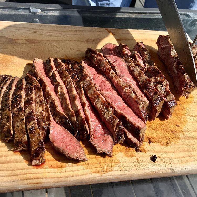 bbq flat iron steak