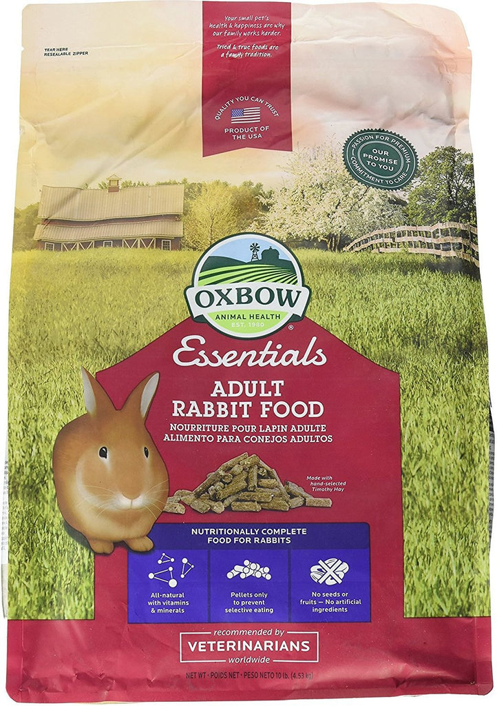 rabbit bunny oxbow adult chewy essentials basics lb pet pets