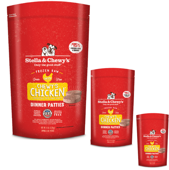 stella and chewy's frozen raw dog food