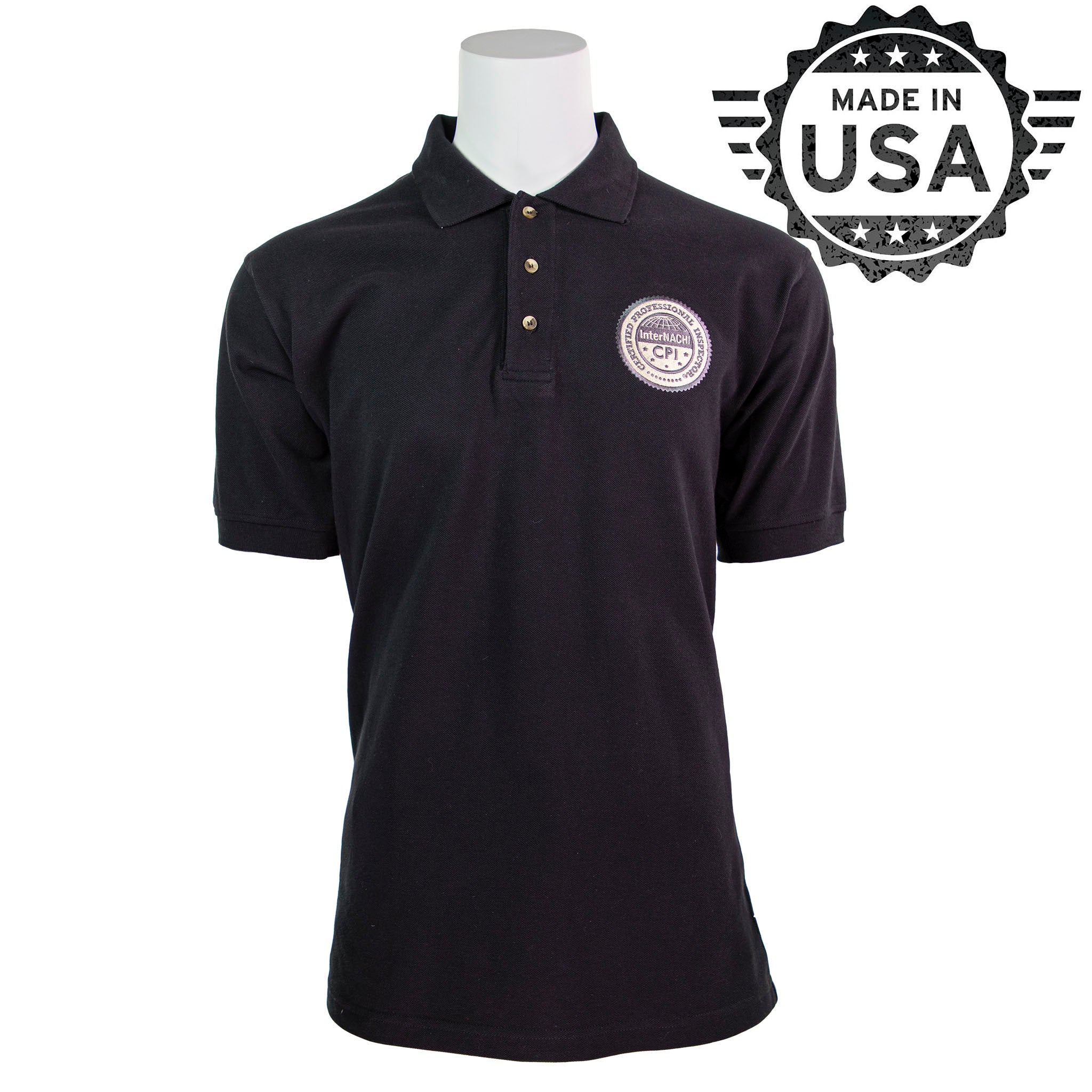 Certified Professional Inspector® Polo Shirt - Inspector Outlet product image