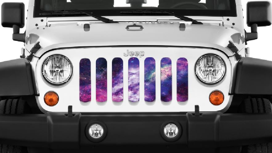 Jeep Wrangler White Space Galaxy Grille Insert | Dirty Acres