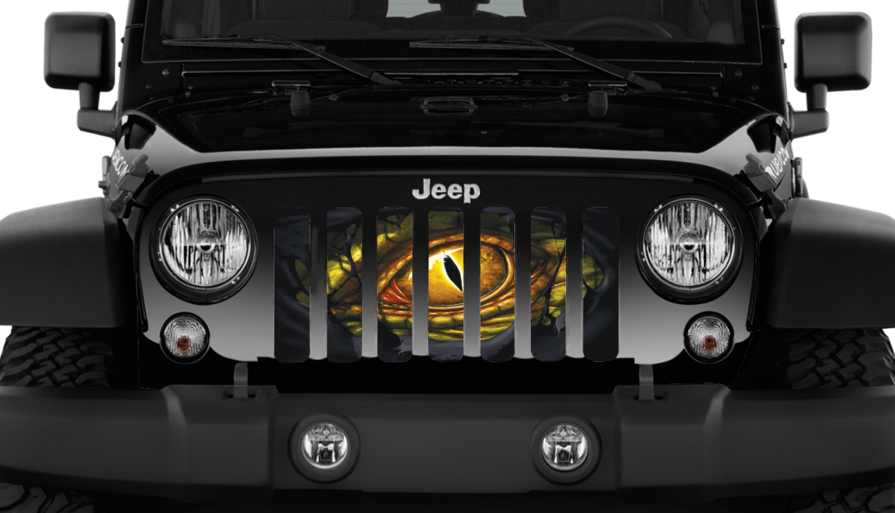 Jeep Wrangler Green Dragon Grille Insert | Dirty Acres