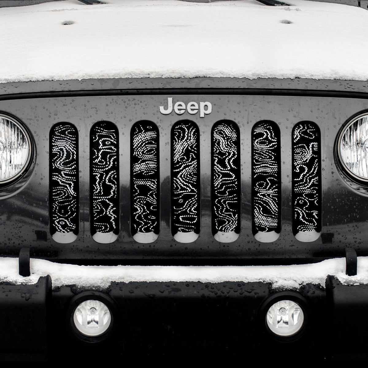 Custom Jeep Grille Insert **PLEASE EMAIL BEFORE ORDERING** – Dirty Acres