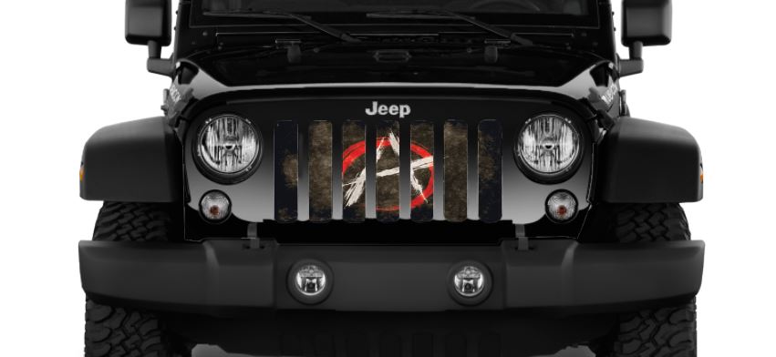 Jeep Wrangler Anarchy Grille Insert | Dirty Acres