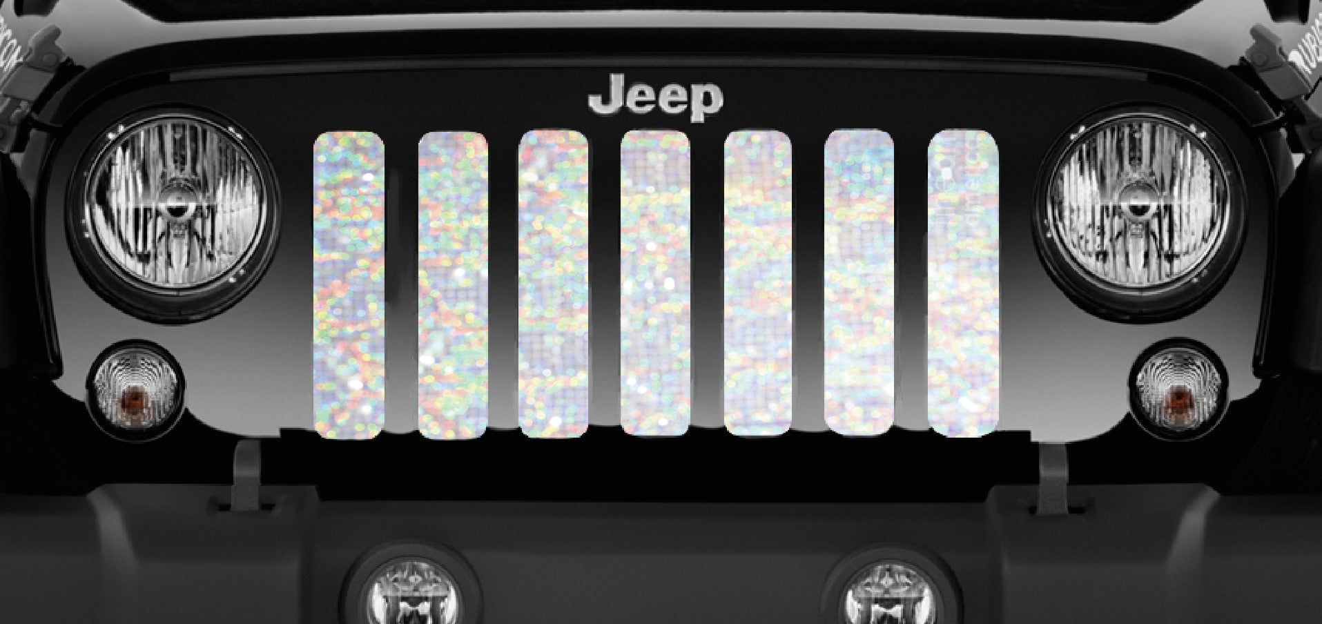 Jeep Wrangler Iridescent Print Grille Insert | Dirty Acres