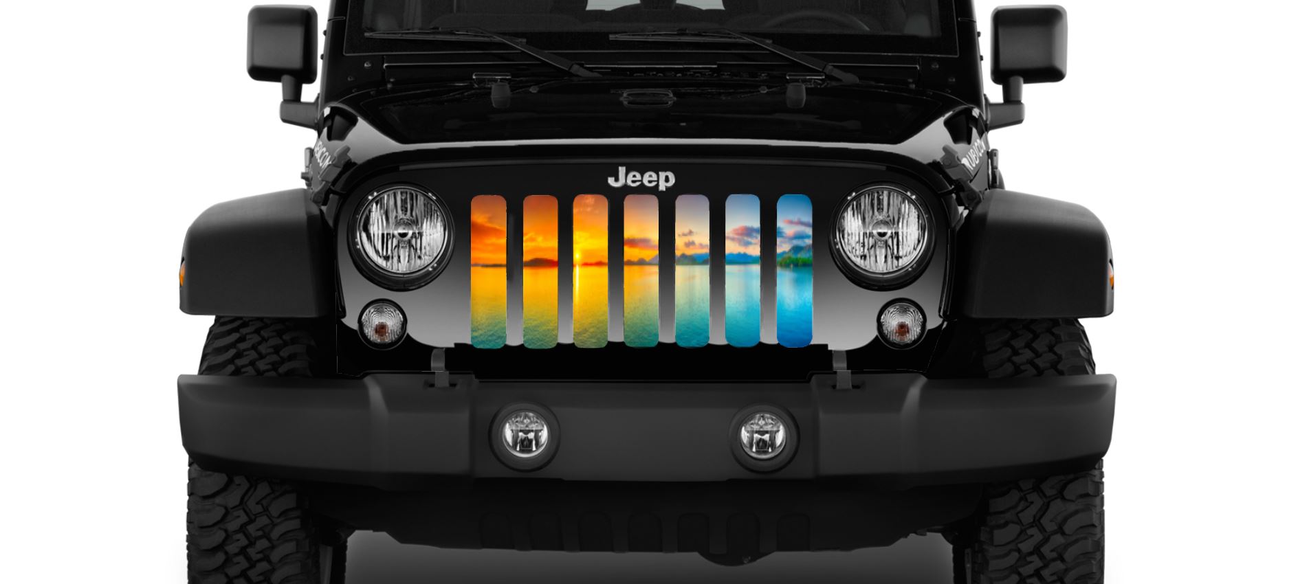 Island Time Grille Insert for Jeep | Dirty Acres