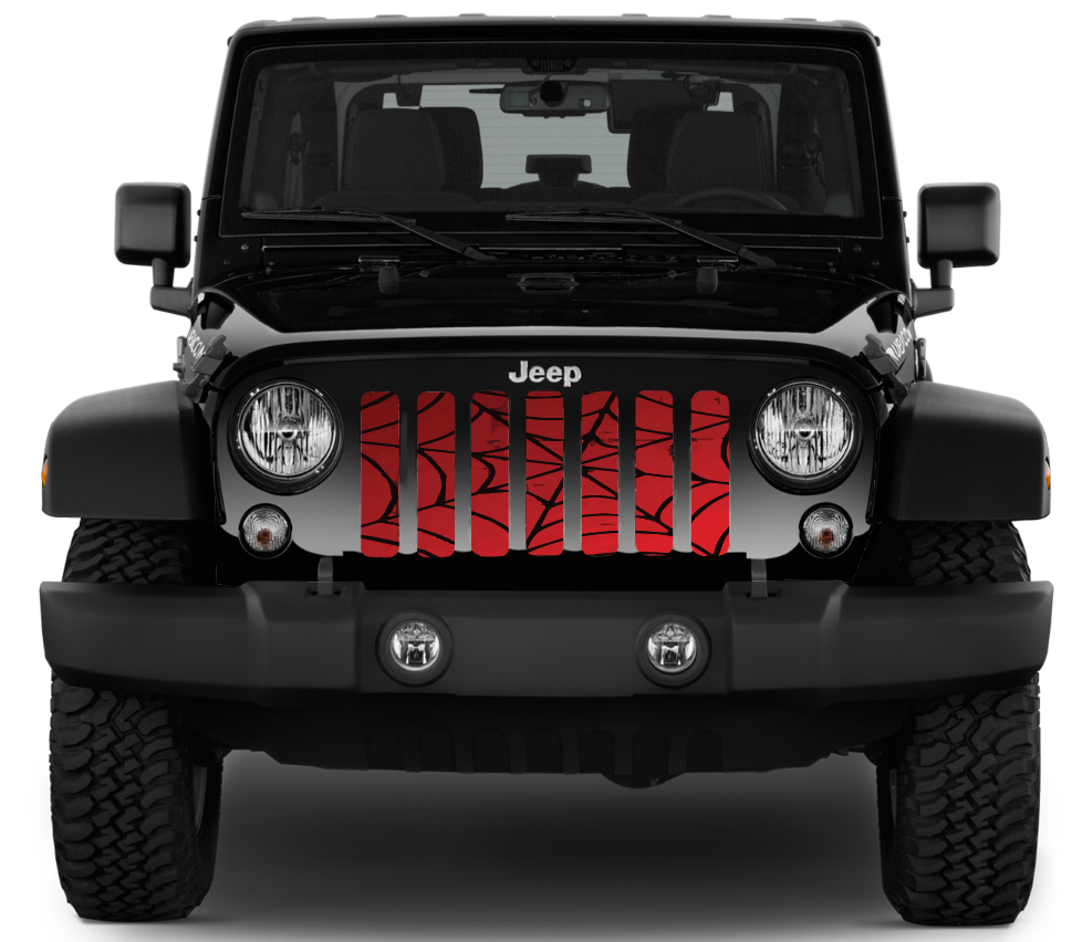 Jeep Wrangler Spider Webs Grille Insert | Dirty Acres