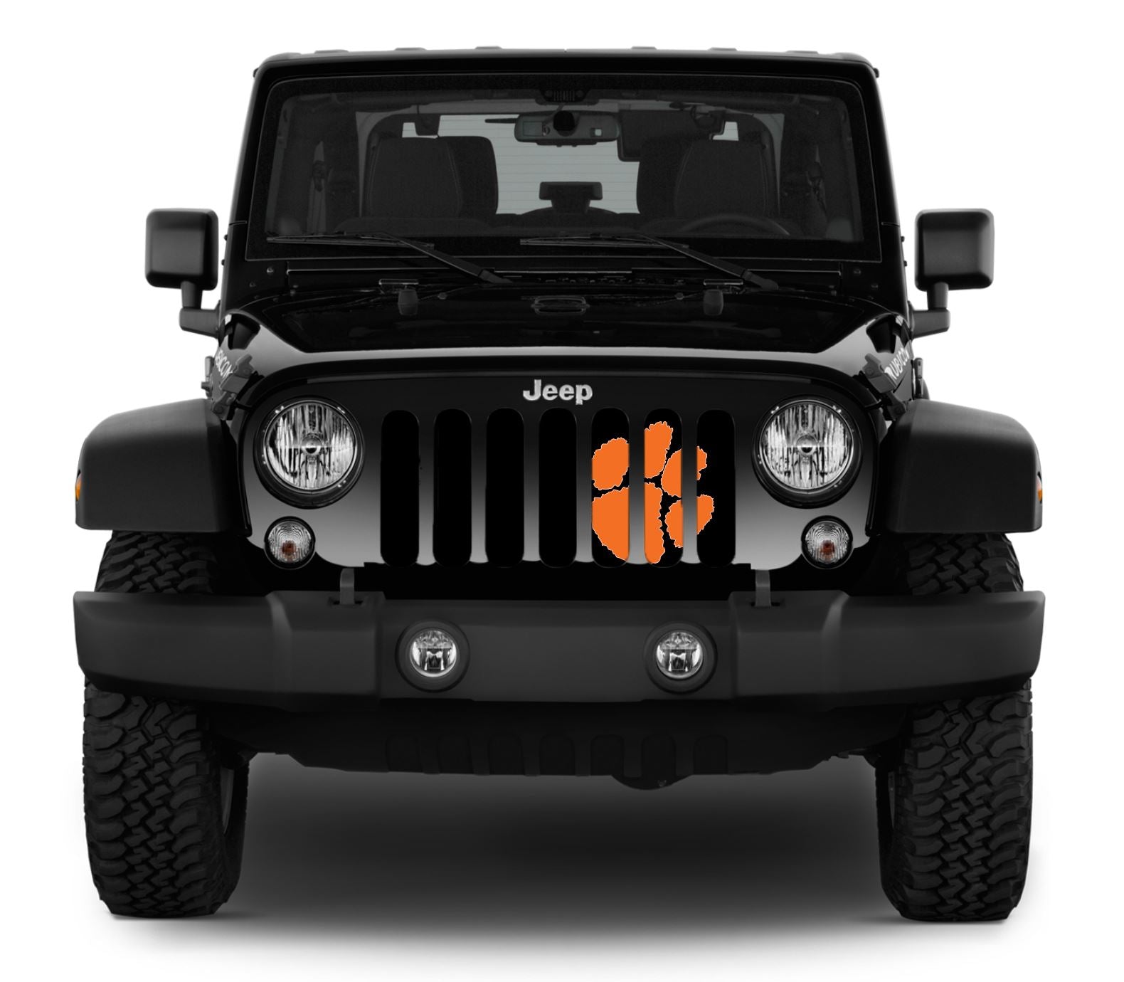 Jeep Wrangler Clemson Tiger Territory Grille Insert | Dirty Acres