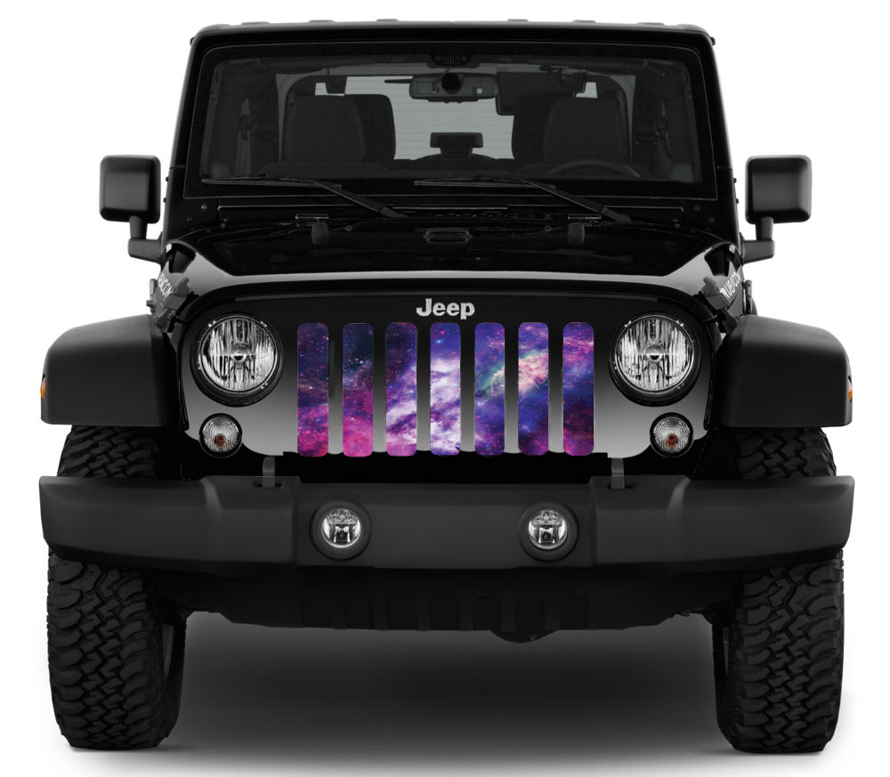 Jeep Wrangler White Space Galaxy Grille Insert | Dirty Acres