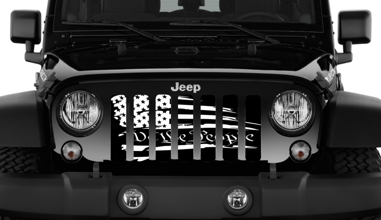 Jeep Wrangler We The People Grille Insert | Dirty Acres