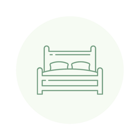 icon of a bed