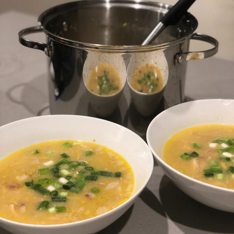 Chinese Corn Chicken Soup - Cooking For My Soul