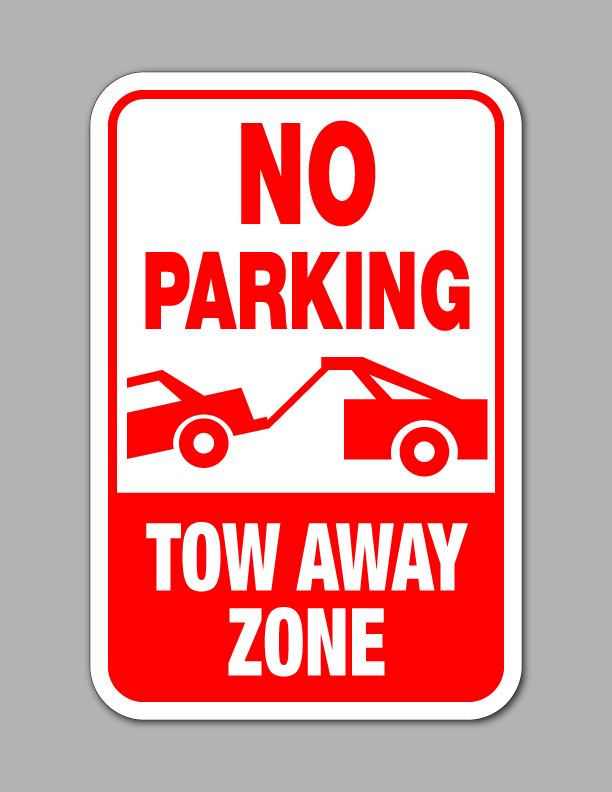 no parking tow away zone parking sign mityo no parking tow away zone parking sign