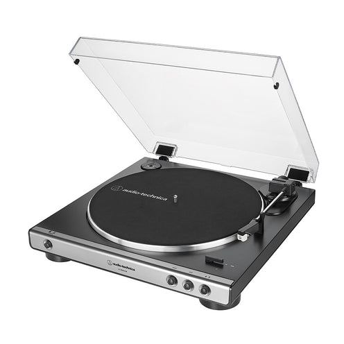 Audio-Technica AT-LP60XUSB Fully Automatic Wireless Belt-Drive Turntable (USB), Gun Metal