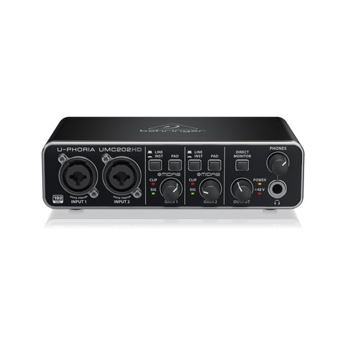 Behringer U-Phoria UMC202HD USB Audio Interface