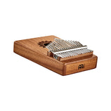 MEINL Sonic Energy KL1708H 17 Notes Sound Hole Kalimba, Mahogany Matte