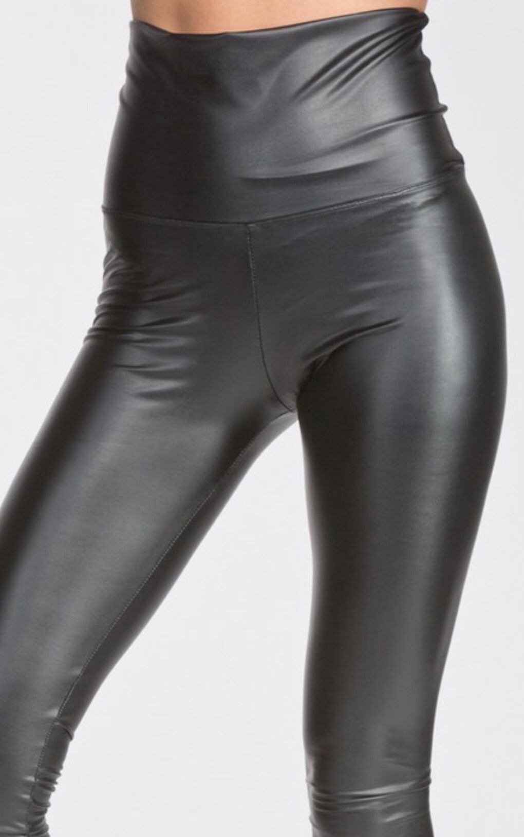 pleather leggings