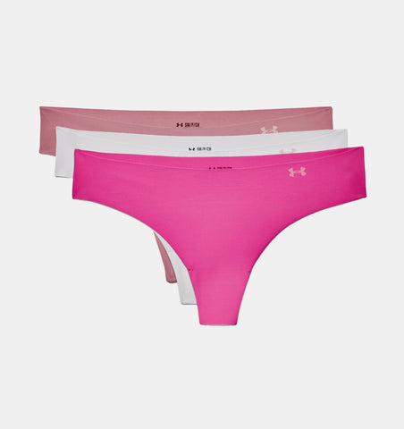 Under Armour Women's UA Pure Stretch Thong 3-Pack – Rumors Skate