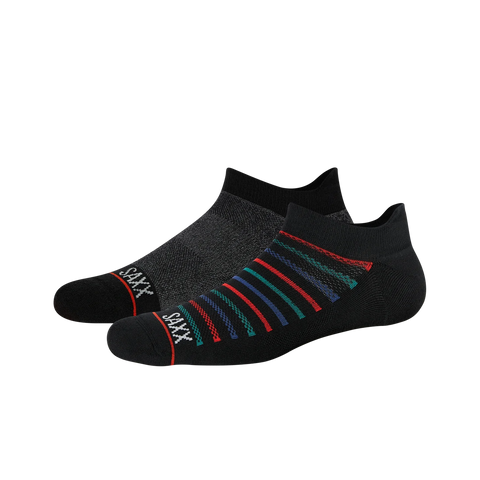 Whole Package Crew Sock - Black Heather