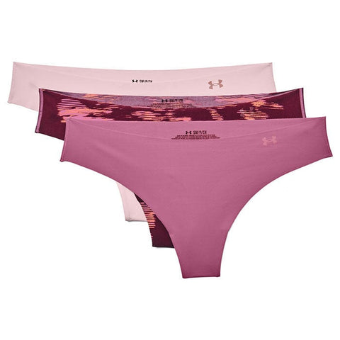 Under Armour Women's UA Pure Stretch Thong 3-Pack – Rumors Skate