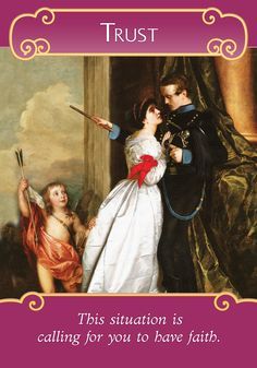 angel card reading trust