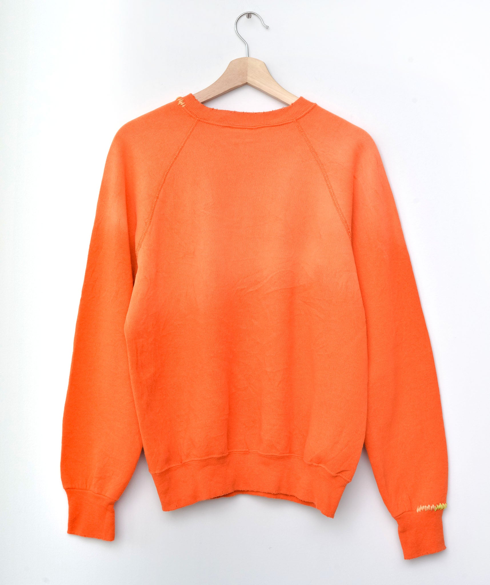 Rainbow Ombre Stitching Sweatshirt - Tangerine – I STOLE MY BOYFRIEND'S ...