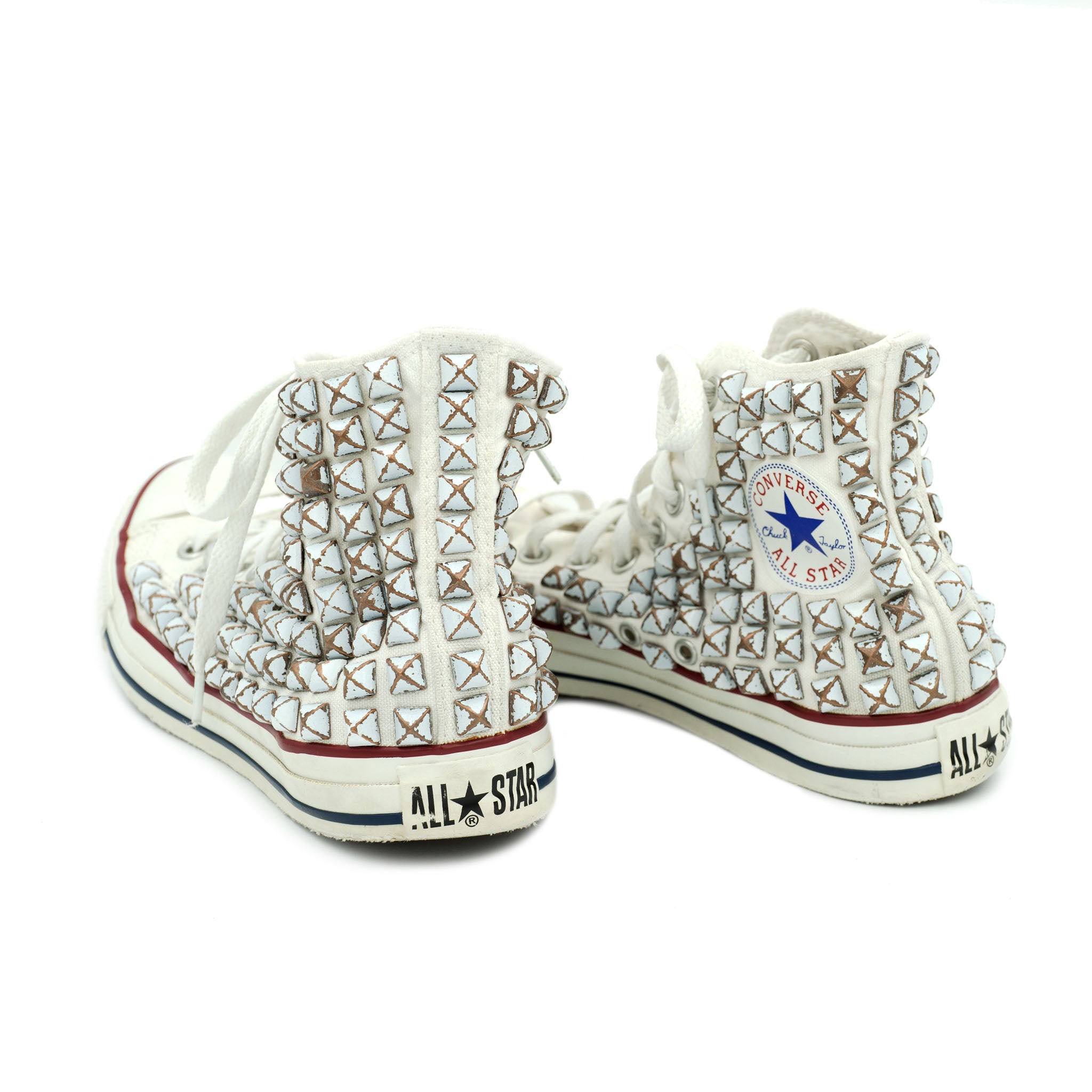 studded baby converse