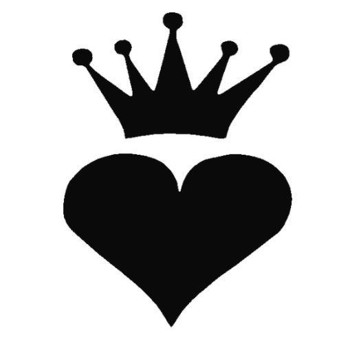 queen of hearts crown clip art