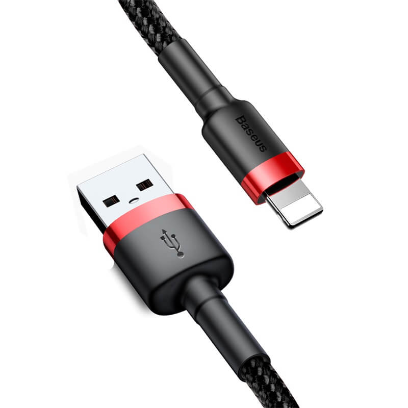 BASEUS 2M USB to Lightning Charging Cable (1.5A) | Cafule Series iPhone Charger Cable