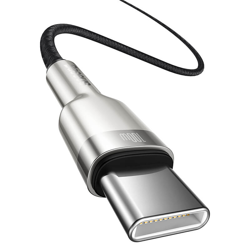 Baseus Cafule Metal Series 100w Cable one side USB C head