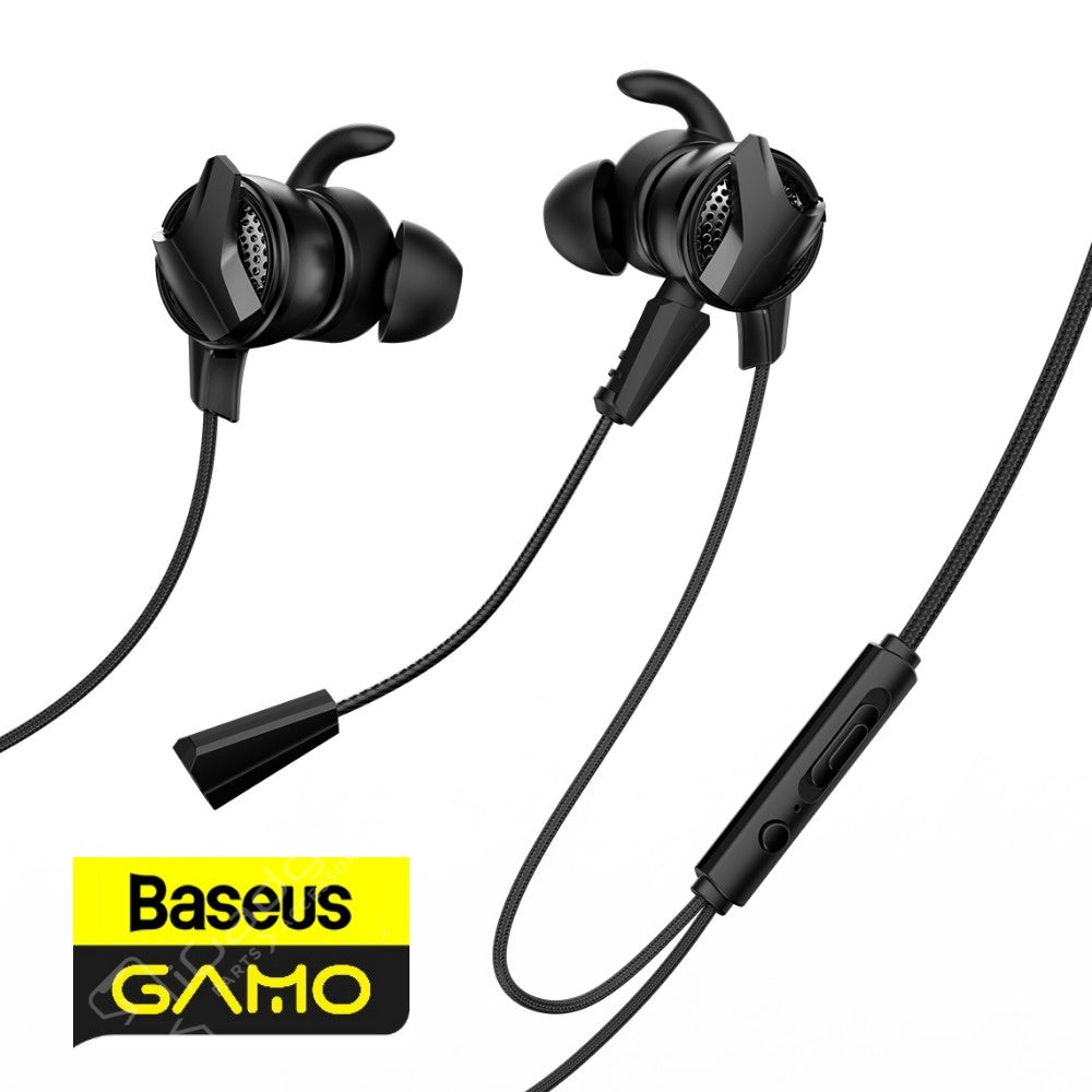 Baseus GAMO 3.5mm Wired HiFi In-Ear H15 Gaming Headset Earphones for mobile