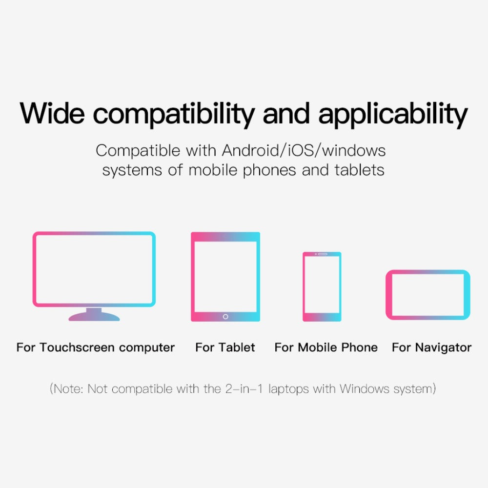 Baseus Universal Stylus Pen for capacitive touch Tablets and Mobiles