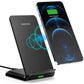 CHOETECH 15W Wireless Charger Fast Charging Upright Stand